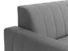 A close-up view of the corner of a gray sofa. Náhľad obrázku produktu