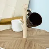 SoBuy® Design Beistelltisch mit Tassenhalter, Dreibeiner, Produktbild-Vorschau 3