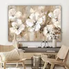 Leinwand Bilder 120x80 cm - Blumen - Beige - Abstrakt - Produktbild-Vorschau 7