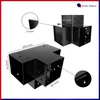 GeZu Impex Pfostenecke 4 Balken 81 x 81 mm Schwarz Produktbild-Vorschau 2