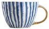 Mug Homla ARWAL Blue Stripes, 450 ml Voir les images du produit 1