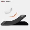 HTC Desire 12 Hülle Silikon Blau Carbon Optik Case TPU Produktbild-Vorschau 3