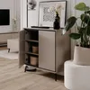 finori Arona 01A Kommode, sand / schwarz Maß: B x H x T ca. Produktbild-Vorschau 10