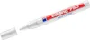 A white Edding 750 paint marker with its cap off, lying on a white background. Produktbild-Vorschau