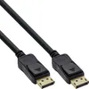 InLine® DisplayPort Kabel, schwarz, vergoldete Kontakte, 5m Produktbild-Vorschau 3