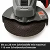 Akku-Winkelschleifer Einhell Power X-Change TE-AG 18/115 Q Produktbild-Vorschau 5
