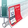 STEIGNER Duschtürdichtung UK08 80 cm (1 Stk.) Transparent - Produktbild-Vorschau 1