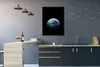 MuchoWow® Gerahmtes Poster Die Erde verdunkelte sich 60x80 Produktbild-Vorschau 2