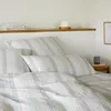 Elegante Bettwäsche Dueodde Rauchblau 7115/2 80/80 135/200 Produktbild-Vorschau 1