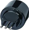 Adapter podróżny do gniazdek euro i włoskich - czarny Podgląd zdjęcia produktu 3