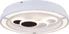 Globo Lighting Deckenleuchte Metall weiß, LED Produktbild-Vorschau 1