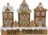 Clayre & Eef Lebkuchenhaus 13x4x10 cm Braun Polyresin Produktbild-Vorschau 1