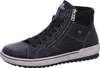 A single black high-top sneaker is shown against a white background. Voir les images du produit