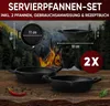 GUSSKÖNIG Gusseisen Grillpfännchen für Grill (2er Set) -  Produktbild-Vorschau 9