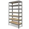 shelfplaza PRO 200x100x50 cm Schwerlastregal in grau mit 7 Produktbild-Vorschau 6