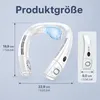 Nackenventilator USB wiederaufladbar, tragbarer Produktbild-Vorschau 2