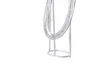 BELIANI Outdoor LED Weihnachtsbeleuchtung Weiß Metall 53 cm Produktbild-Vorschau 6
