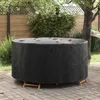 vidaXL Copridivano Nero 182 x 182 x 85 cm in tessuto Oxford Anteprima dell’immagine prodotto 2
