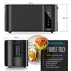 Arendo Toaster für 4 Scheiben Langschlitz 1500 W, Produktbild-Vorschau 2