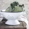 Küchensieb COUNTRYSIDE weiß Sieb aus Emaille im Produktbild-Vorschau 2