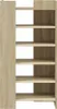 vidaXL Schuhschrank Sonoma-Eiche 52x37,5x100 cm Produktbild-Vorschau 4