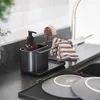WENKO Spülorganizer Orio Schwarz aus rostfreien Edelstahl Produktbild-Vorschau 6