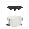Relaxdays Blumenampel mit Wasserspeicher, Set, 3 Größen, Produktbild-Vorschau 6