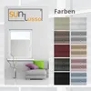 Sunlusso Plissee Klemmfix ohne Bohren – Faltrollo Produktbild-Vorschau 3