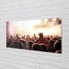 Glasbilder 100x50 Wandkunst Menschen Konzert Produktbild-Vorschau 2