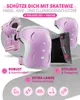 SKATEWIZ Kit de genouillères enfants Skateboard protection Voir les images du produit 3