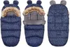 Zimní dětský spací pytel Footmuff s legračníma ušima do Náhled obrázku produktu 8