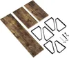 EUGAD 3er Set Wandregal, Schweberegal, Vintage-Holzoptik,  Produktbild-Vorschau 10