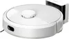 A white robot vacuum cleaner and its charging dock are shown against a white background. Anteprima dell’immagine prodotto