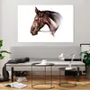 Bilder auf glas - Pferd Abstraktion - 120x80cm - Glasbilder Produktbild-Vorschau 6