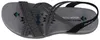 SKECHERS Damen Riemen Sandale schwarz Textil Stretch - Produktbild-Vorschau 6