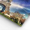 Bild auf Leinwand - Leinwandbild - Einteilig - Eiffle Paris Produktbild-Vorschau 5