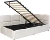 Letto imbottito idraulico Flieks 90x190 cm con contenitore, Anteprima dell’immagine prodotto 10