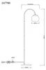 Globo Lighting Stehleuchte Metall schwarz matt, 1x E27 Produktbild-Vorschau 10