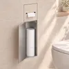 HAGO24 WC Modul Edelstahl gebürstet Schlitz Einbauschrank Produktbild-Vorschau 5