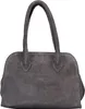 Hausfelder Manufaktur Tasche Velours Grau onesize Produktbild-Vorschau 3