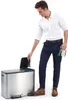 EKO - EcoCasa Recycler Treteimer 15+15+15 Liter - Stainless Produktbild-Vorschau 9