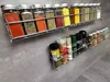 Gewürzregal Wand Gewürzhalter schwarz Gewürzregal zum Produktbild-Vorschau 5