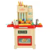 Kinderspielzeug Küche Ofen Brenner Lichter + Zubehör Produktbild-Vorschau 1