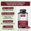 Rote Beete Kapseln 14.000 mg - 10:1 Extrakt mit natürlichen Produktbild-Vorschau 2