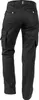 A back view of black cargo pants. Anteprima dell’immagine prodotto