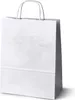 Ökologische Papiertüte BRONZE, Einkaufstasche mit Drehgriff Produktbild-Vorschau 1