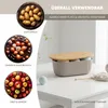 bremermann Brotkasten oval mit Bambus-Deckel, Brotbox mit Produktbild-Vorschau 6