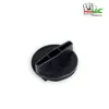 A black vacuum cleaner part on a white background. Náhled obrázku produktu