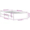 VidaXL 3207325, Szary, 93 cm, 193 cm, 33 cm, 900 x 1900 mm, Podgląd zdjęcia produktu 7