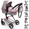 BAYER 16933599 Carrozzina per bambole Combi Vario, grigio - Anteprima dell’immagine prodotto 4